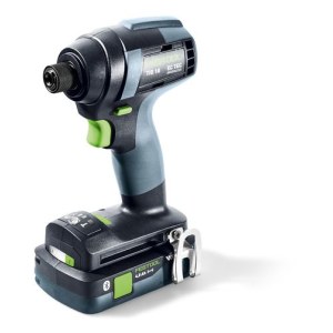 Akkukäyttöinen iskuruuvinväännin Festool TID 18 HPC 4,0 I-Plus; 18 V; 2x4,0 Ah akku