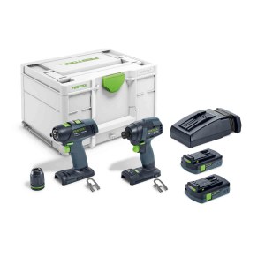 Akkukonesarja Festool TID 18 C 3,1-Set T18; 18 V; 2x3,1 Ah akku