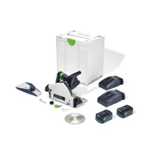 Akkupyörösaha Festool TSC 55 5,2 KEBI-Plus/XL; 18 V; 2x5,2 Ah akku + 2xTCL 6