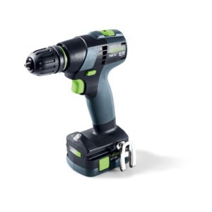 Pora/ruuvinväännin Festool TXS 12 2,5-Plus 10,8 V; 2x2,5 Ah akku