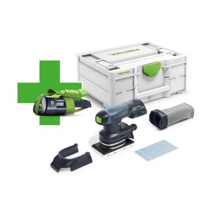 Tasohiomakone Festool RTSC 400-Basic-ERGO; (ilman akkua ja laturia) + ekstra 3,0 Ah akku