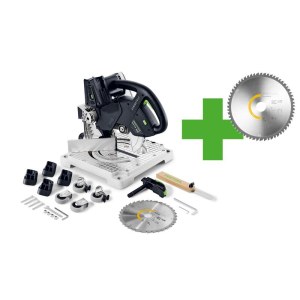 Katkaisu- ja jiirisaha Festool SYMMETRIC SYMC 70 EB-Basic Mt Edt; 2x18 V (ilman akkua ja laturia)