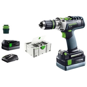 Iskupora / ruuvinväännin Festool PDC 18/4 Li 4,2 plus; 18 V; 2x4,2 Ah akku