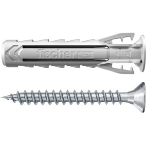 Ruuvit tapeilla Fischer SX Plus; PZ2; 6,0x30 mm; 50 kpl.