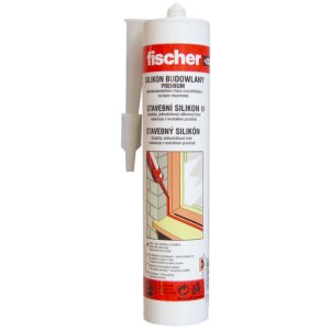 Tiiviste sisä- ja ulkotiloihin Fischer 79489; 310 ml; läpinäkyvä