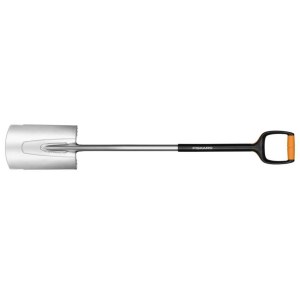 Ergonomic puutarhalapio, tasakärkinen Fiskars Xact, L