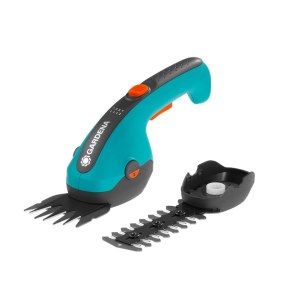 Akkupuutarhaleikkuri ja -ruohosakset -setti ; 11cm terä Gardena ClassicCut Li; 3,6 V; 1x2,5 Ah akkukäyttöinen; pituus 8 cm