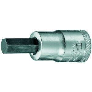 Kuusiohylsy Gedore IN 19 6153310; HEX; 1/2''; 7 mm