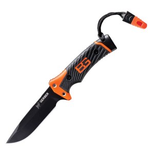 Veitsi Gerber Bear Grylls Ultimate Pro Fixed Blade sileällä terällä ja kotelolla