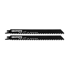Puukkosahanterä Graphite 56H043; 225x19x1,25 mm; 2 kpl.