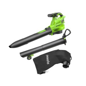 Akkulehti-imuri/puhallin Greenworks BL48L01-01; 2x24 V (ilman akkua ja laturia)