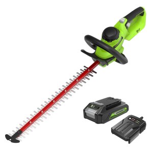 Pensasleikkuri Greenworks G24HT56IIK2; 24 V; 56 cm; 1x2,0 Ah akku