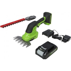 Akkupuutarhaleikkuri Greenworks G24SHTK2; 24 V; 1x2,0 Ah akku
