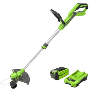 Ruohotrimmeri Greenworks G40LT33K2; 40 V; 1x2,0 Ah akku