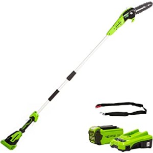 Raivaussahan leikkuupää Greenworks G40PSFK2; 40 V; 1x2,0 Ah akku
