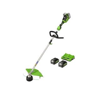 Ruohotrimmeri Greenworks GD24X2TXK4x; 2x24 V; 2x4,0 Ah akku