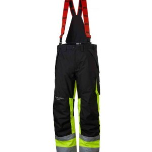 Suojaavat työhousut Helly Hansen Alna; C52; keltainen