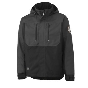 Vedenpitävä takki Helly Hansen Berg; S; harmaa / musta