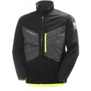 Takki Helly Hansen Aker; S; musta/harmaa