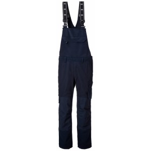 Suojaavat työhousut Helly Hansen Oxford Bib; C46; sininen
