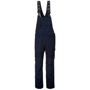 Suojaavat työhousut Helly Hansen Oxford Bib; C62; sininen