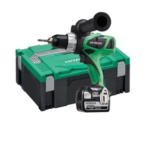 Ruuvinväännin Hitachi DS14DBL TW; 14,4 V; 2x4,0 Ah akku