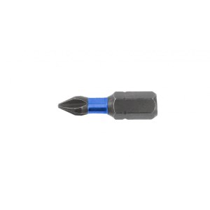 Kärkisarja iskevälle ruuvinvääntimelle Hogert HT1S120; PH0; 1/4''; 25 mm; 5 kpl.