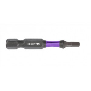 Kärkisarja iskevälle ruuvinvääntimelle Hogert HT1S177; H5; 1/4''; 50 mm; 2 kpl.