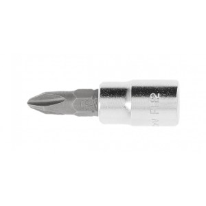 Hylsy päällä Hogert HT1S601; PH1; 1/4''; 37 mm