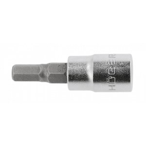 Hylsy päällä Hogert HT1S623; H3; 1/4''; 37 mm