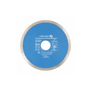 Timanttikatkaisulaikka Hogert HT6D756; 115x22,23x1,1 mm