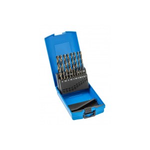 Metalliporanteräsarja Hogert HT6D900; 1,0-10 mm; 19 kpl.