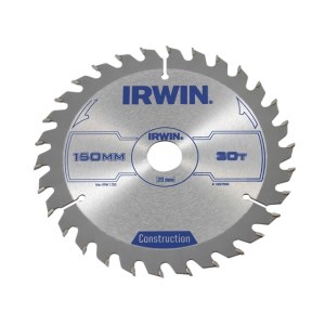 Katkaisuterä puulle Irwin; 150x2,5x20,0 mm; Z30