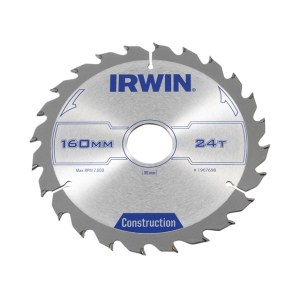 Katkaisuterä puulle Irwin; 160x2,5x30,0 mm; Z24