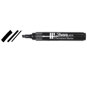 Merkkauskynä Irwin Sharpie musta