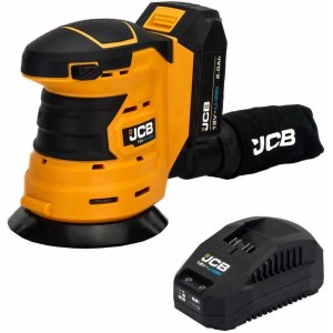 Epäkeskohiomakone JCB 18OS-2XB-E; 18 V; 1x2,0 Ah akku