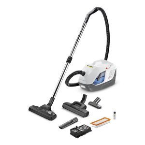 Kuivapölynimuri Karcher DS 6 Mediclean Vesisuodattimella