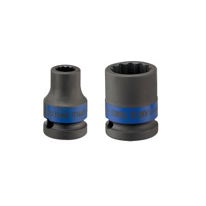 Kuusiohylsy King Tony 453012M; 1/2''; 12x38 mm