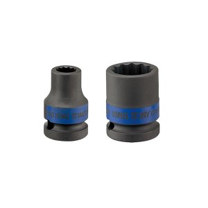 Kuusiohylsy King Tony 453015M; 1/2''; 15x38 mm