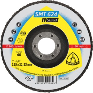 Lamellihiomalaikka  Klingspor 322761; 100x16 mm; G80; 10 kpl.