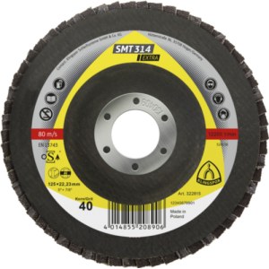 Lamellihiomalaikka  Klingspor 322812; 115x22,23 mm; G80; 10 kpl.