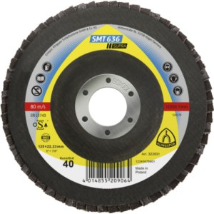 Lamellihiomalaikka  Klingspor 322836; 180x22,23 mm; G40; 10 kpl.
