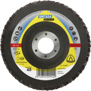 Lamellihiomalaikka  Klingspor 322863; 115x22,23 mm; G60; 10 kpl.