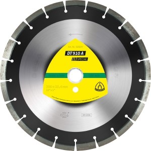 Timanttikatkaisulaikka Klingspor DT 910 A Special; 450x3,7x25,4 mm