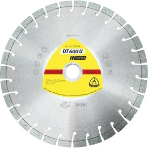 Timanttikatkaisulaikka Klingspor DT 600 U Supra; 400x3,2x25,4 mm