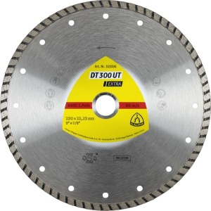 Timanttilevy märkäleikkaukseen Klingspor DT 300 UT Extra; 180x2,2x22,23 mm