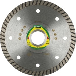 Timanttilevy märkäleikkaukseen Klingspor DT 900 FT Special; 115x1,4x22,23 mm