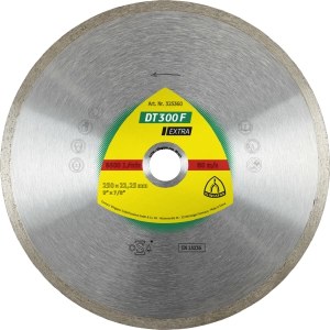 Timanttilevy märkäleikkaukseen Klingspor DT 300 F Extra; 200x1,9x30,0 mm