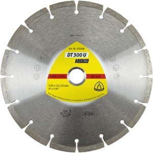 Timanttikatkaisulaikka Klingspor DT 300 U Extra; 300x2,8x20,0 mm