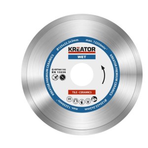 Timanttikatkaisulaikka Kreator KRT081102; 125 mm